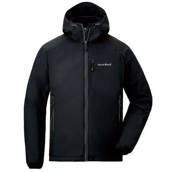 [ 거의 미사용 ] 몽벨 라이트 쉘 후드티 Men's