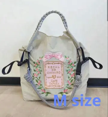 꽃무늬 자수 에코백