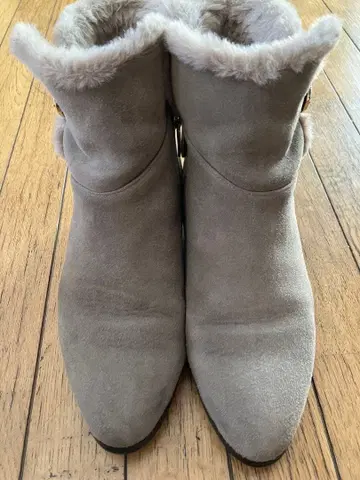 히미코 보아 숏부츠 발수 시프 소재 23.5cm