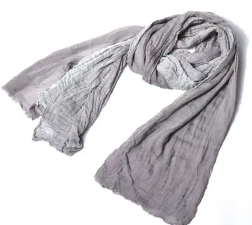 미사용 EPOCA UOMO 이탈리아제 와셔 스톨 그레이