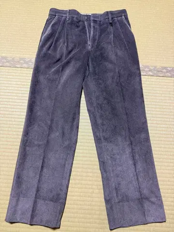 Black & White 스웨이드풍 그레이 팬츠 골프