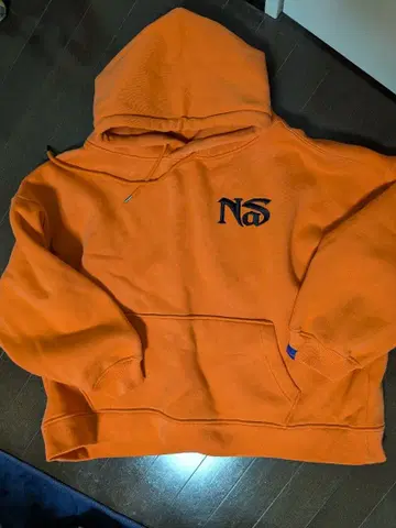 Nas x APPLEBUM 오버 사이즈 후드 맨투맨