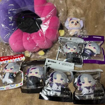 니지산지 후와 미나토 봉제 인형 세트