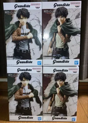 진격의 거인 Grandista 리바이 엘렌 피규어 4개 세트