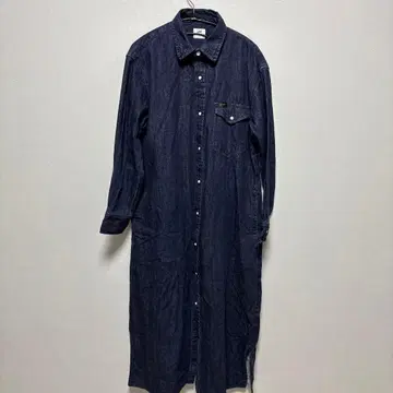 Lee x CIAOPANICTYPY 다크 데님 셔츠 원피스