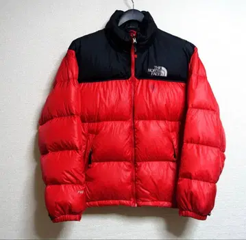 THE NORTH FACE 다운 남성용 M 사이즈 정품 레드