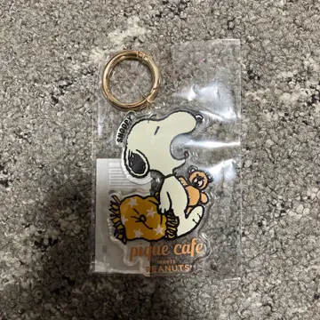 젤라또피케 PEANUTS 오리지널 아트 아크릴 키체인 스누피