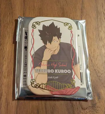 하이큐!! 쿠로오 테츠로 세븐넷 한정판 스퀘어 캔뱃지 쿨다운