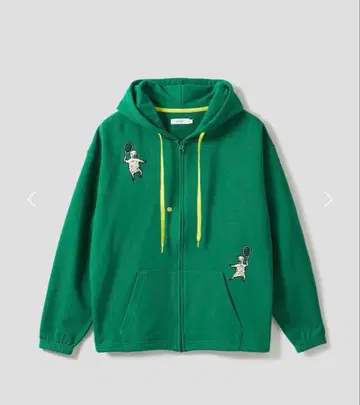 람초프 테니스 | 쭈리 빅 실루엣 지퍼 후드티 미개봉 새상품