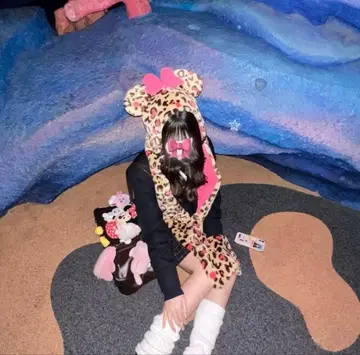 디즈니 레오파드 무늬 머리띠