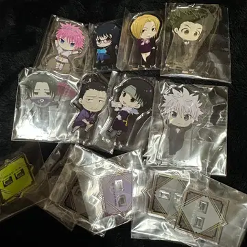 HUNTER x HUNTER 애니메이트 카페 아크릴 스탠드 8개 세트
