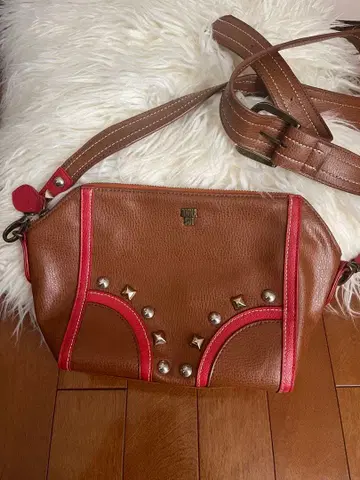 ANNA SUI 스터드 부착 숄더백