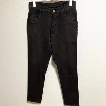 FRAPBOIS 플라보아 블랙 데님 사루엘 팬츠 일본제 새상품급