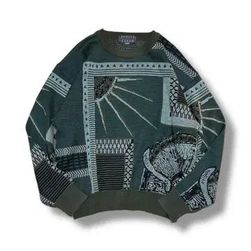 전체 패턴 니트 니트