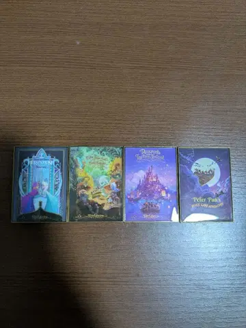 디즈니 캐릭터 핀 배지 세트