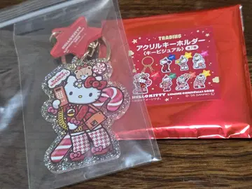 루미네 크리스마스 헬로키티 아크릴 키링 키티