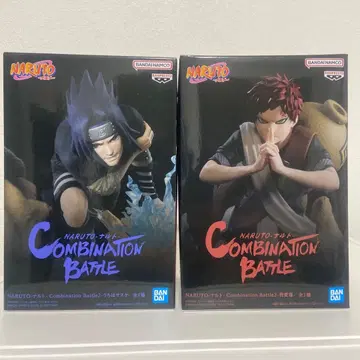 NARUT-나루토- 우치하 사스케 가아라 피규어 2체 세트