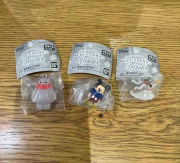 디즈니 캐릭터 메지루시 액세서리 Winter 3종 세트