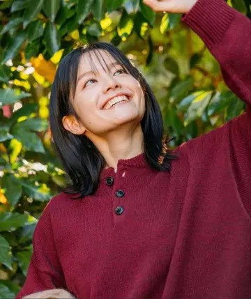 FREAK'S STORE 버건디 니트 M 사이즈