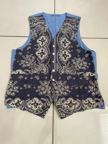 보이즈 마켓 별주 오리지널 반다나 패턴 베스트 (ENPIRE&SONS)