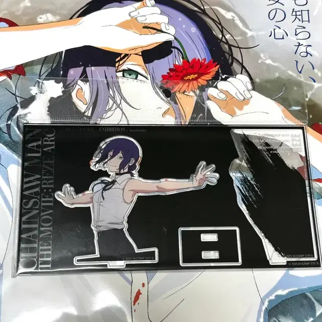 미개봉 체인소맨 레제 아크릴 베이스야드 도쿄 카드형 스탠드