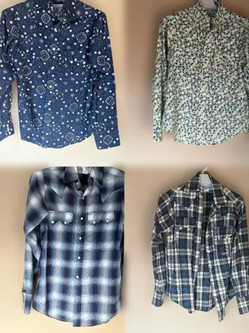 락 마운트 웬 셔츠 M 4세트