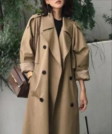 roomy 롱 트렌치코트