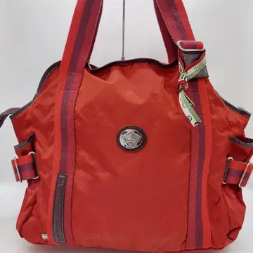 새상품급 오로비안코 토트백 레드 숄더