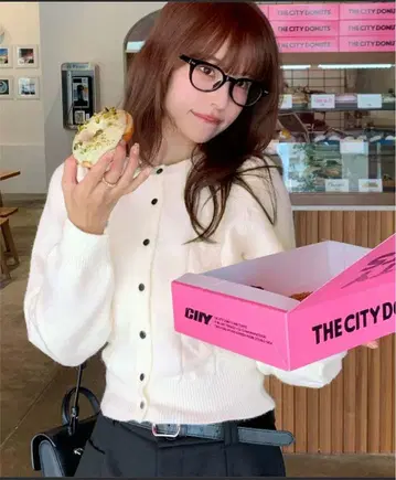 titivate 금기 케이블 디자인 니트 가디건