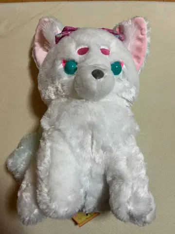 쵸콘과 큐비님 꽃 오마치 네리키리 봉제 인형