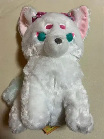 쵸콘과 큐비님 꽃 오마치 네리키리 봉제 인형