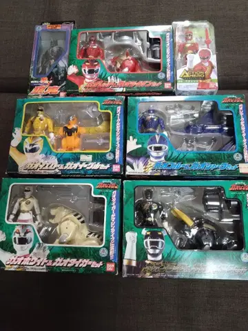 가오레인저 피규어 세트