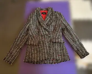 Desigual 트위드 자켓 멀티 컬러