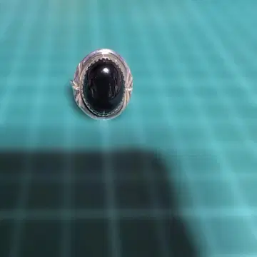 오닉스, 스털링 실버 반지