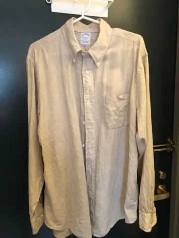 브룩브라더스 긴팔 린넨 셔츠 새상품급