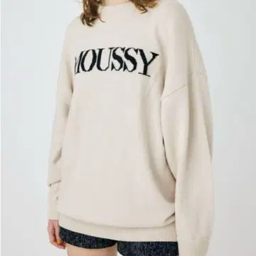 MOUSSY 로고 니트
