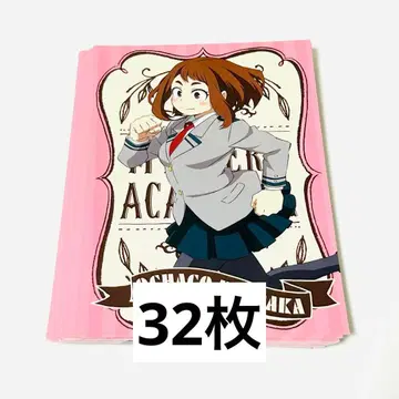 나의 히어로 아카데미아 애니메이트 히어로 빵 페어 엽서 우라라카 오챠코