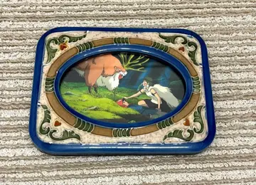 [ 새상품급 ] 스튜디오 지브리 모노노케 히메 액자 앤티크