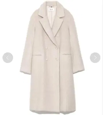 샤기 더블 코트