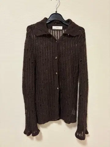 OHOTORO Feather Damage Cardigan