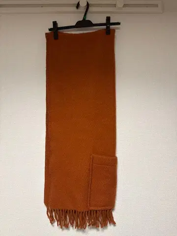 라푸안칸크리 포켓 부착 숄 UNI 시나몬