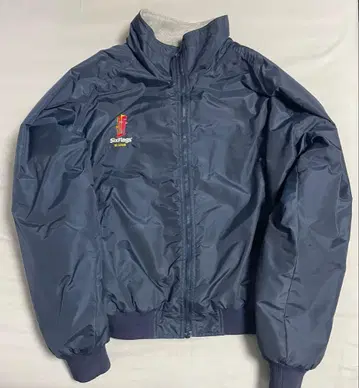 90s Tri Mountain 트라이마운텐 블루종 드로 코드