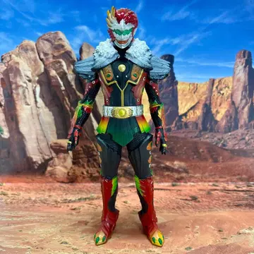 라이더 그리드 컬렉션 EX 앙크 중 도색판 소프트 비닐 피규어