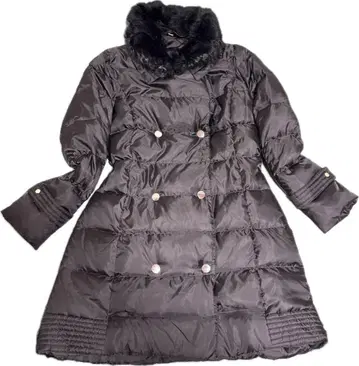 새상품급 SHIKISHA 시키샤 다운 코트 블랙 L 사이즈 상당