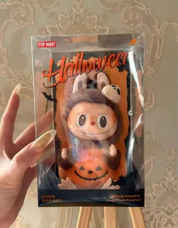 POPMART LABUBU 해피 할로윈 파티 시리즈 봉제 인형