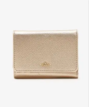 신상 미사용 새상품 애프터눈 티 3단 접이식 지갑 플라워 참 천연 가죽제