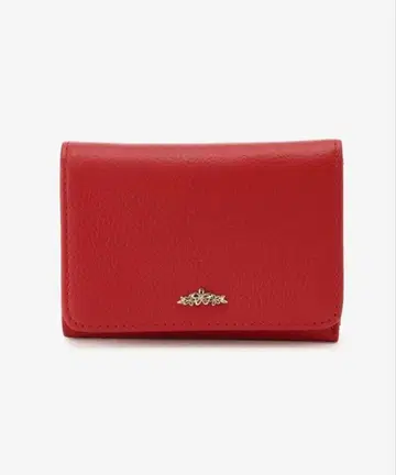 신상 미사용 새상품 애프터눈 티 3단 접이식 지갑 플라워 참 천연 가죽제