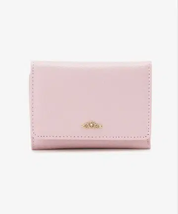 신상 미사용 새상품 애프터눈 티 3단 접이식 지갑 플라워 참 천연 가죽제