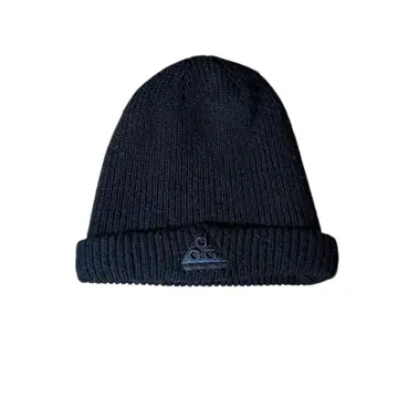 NIKE agc 비니 니트 모자 자수 로고 블랙 y2k