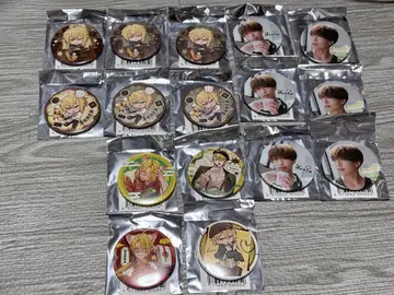 센라 Brun 실사 등신 캔뱃지 캔배치 16개 묶음 판매